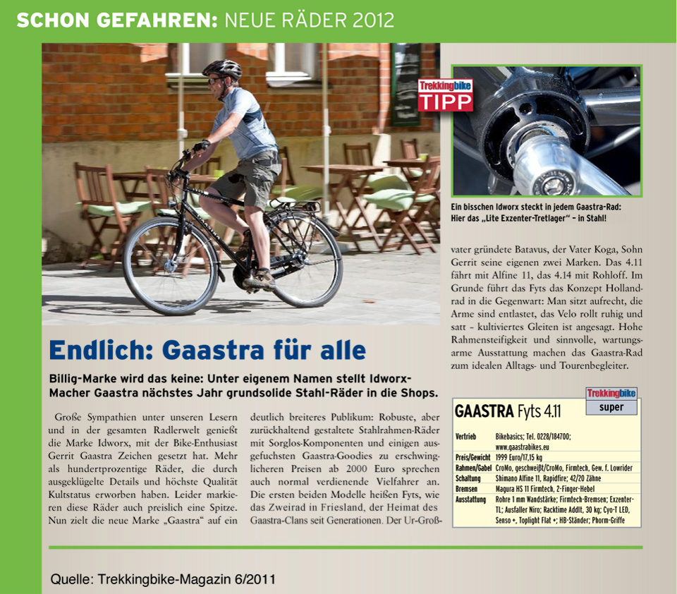 Trekkingbike-Magazin 2011
